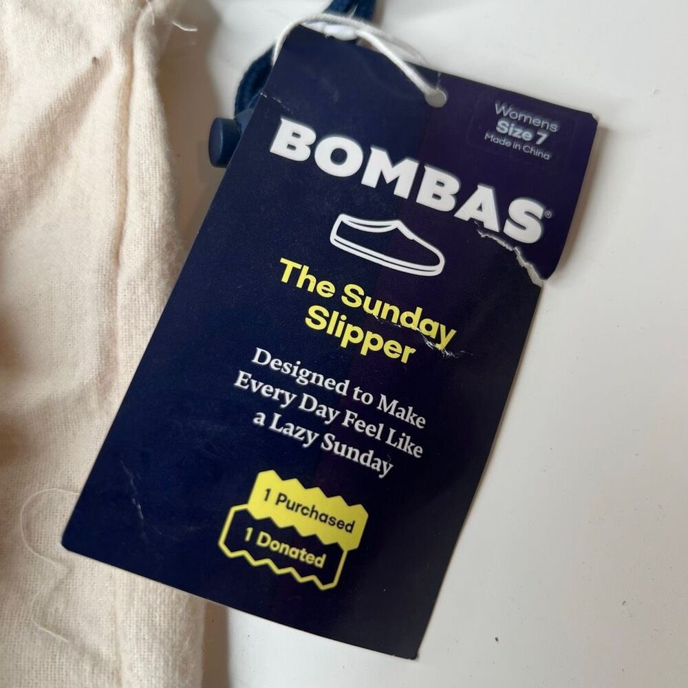 Bombas Sherpa the Sunday slippers new in dust bag size 7 - Picture 3 of 7